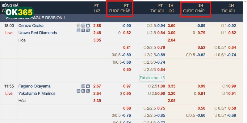 Hiểu mức chấp để vào kèo hợp lý